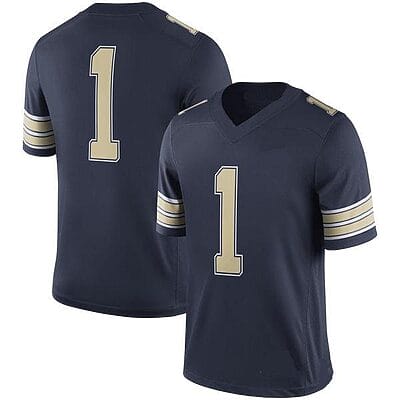Custom Pittsburgh Panthers Jersey Name and Number NCAA College Football Style 2