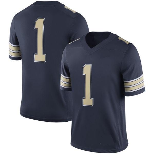 Custom Pittsburgh Panthers Jersey Name and Number NCAA College Football Style 2