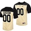 Custom Purdue Boilermakers Jersey Name and Number NCAA College Football Vapor Untouchable Gold