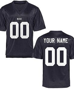 Custom Rice Owls Jersey Name and Number NCAA College Football