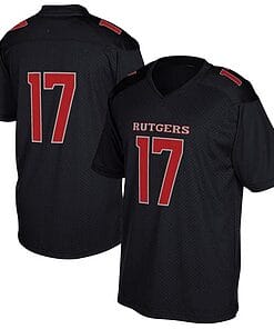 Custom Rutgers Scarlet Knights Jersey Name and Number NCAA College Football
