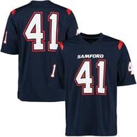 Custom Samford Bulldogs Jersey Name and Number NCAA College Football