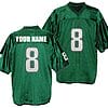 Custom South Florida Bulls Jersey Name and Number NCAA College Football Green