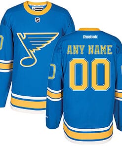 Custom St. Louis Blues Jersey Name And Number 2017 Winter Classic Reebok