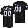 Custom TCU Horned Frogs Jersey Name and Number NCAA College Football Blackout