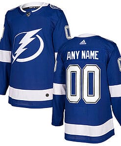 Custom Tampa Bay Lightning Jersey Name And Number 2017-2018 Blue NHL Hockey