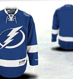 Custom Tampa Bay Lightning Jersey Name And Number Blue