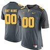 Custom Tennessee Volunteers Jersey Name and Number NCAA College Football Grey Yellow