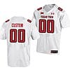 Custom Texas Tech Red Raiders Jersey Name and Number NCAA College Football Patch White