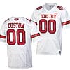 Custom Texas Tech Red Raiders Jersey Name and Number NCAA College Football Throwback White