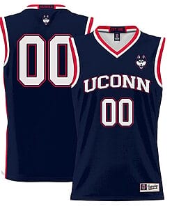 Custom UConn Huskies Jersey College Basketball Name and Number Navy1