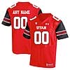 Custom Utah Utes Jersey Name and Number NCAA College Football Black Red
