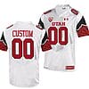 Custom Utah Utes Jersey Name and Number NCAA College Football Premier White