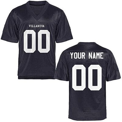 Custom Villanova Wildcats Jersey Name and Number NCAA College Football
