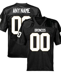 Custom Western Michigan Broncos Jersey Name and Number NCAA College Football