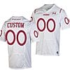 Custom Wisconsin Badgers Jersey Name and Number NCAA College Football Shamrock Series White