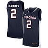 Dante Harris Jersey #2 Virginia Cavaliers College Basketball Stitched Navy