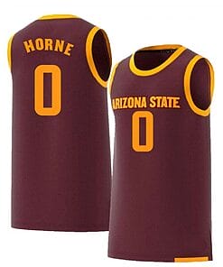 DJ Horne Jersey Arizona State Sun Devils College Basketball Red #0