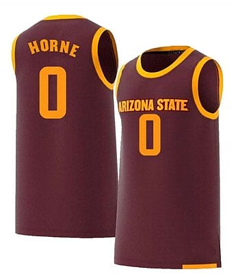 DJ Horne Jersey Arizona State Sun Devils College Basketball Red #0