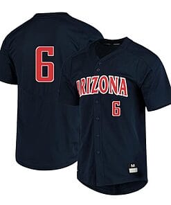 Daniel Susac Jersey #6 Arizona Wildcats Baseball NCAA College Navy Alumni