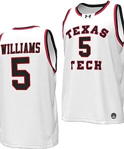 Darrion Williams Jersey Texas Tech Red Raiders