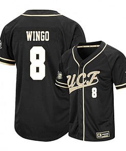 Dalton Wingo Jersey #8 UCF Knights Baseball NCAA College Black Alumni