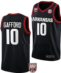 Daniel Gafford Jersey Arkansas Razorbacks