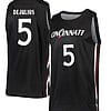 David DeJulius Jersey #5 Cincinnati Bearcats College Basketball Black