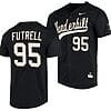 Devin Futrell Jersey #95 Vanderbilt Commodores College Baseball Replica Black