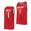 Diamond Miller Jersey #1 Maryland Terrapins College Basketball NCAA eligibility Jersey 2023 WNBA Draft Red