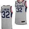 Donovan Clingan Jersey #32 UConn Huskies College Basketball Limited Gray