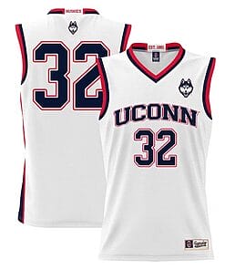 Donovan Clingan Jersey UConn Huskies College Basketball White #321