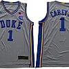 Carey Jr Jersey #1 Duke Blue Devils Basketball NCAA Basketball Grey
