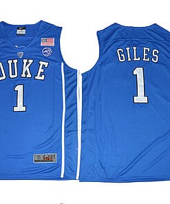 Harry Giles Jersey #1 Duke Blue Devils Basketball NCAA Basketball Jersey Blue