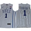 Harry Giles Jersey #1 Duke Blue Devils Basketball NCAA Basketball White