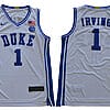 Kyrie Irving Jersey #1 Duke Blue Devils Basketball NCAA Basketball Jersey White