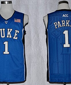 Jabari Parker Jersey #1 Duke Blue Devils Basketball NCAA Basketball Jersey New Blue