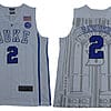 Reddish Jersey Duke Blue Devils #2 Basketball NCAA Basketball Jersey White