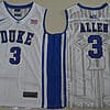 Garyson Allen Jersey #3 Duke Blue Devils Basketball NCAA Basketball Jersey White Elite