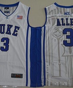 Garyson Allen Jersey #3 Duke Blue Devils Basketball NCAA Basketball Jersey White Elite