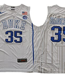 Bagley III Jersey #35 Duke Blue Devils Basketball NCAA Basketball Jersey White