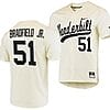 Enrique Bradfield Jr Jersey #51 Vanderbilt Commodores College Baseball Replica Cream