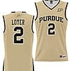 Fletcher Loyer Jersey #2 Purdue Boilermakers NIL College Basketball Lightweight Gold