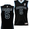 Francisco Farabello Jersey #5 Creighton Bluejays College NIL Basketball Lightweight Black