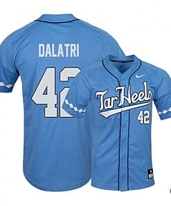 Gianluca Dalatri Jersey #42 North Carolina Tar Heels Baseball NCAA College Blue Elite Alumni