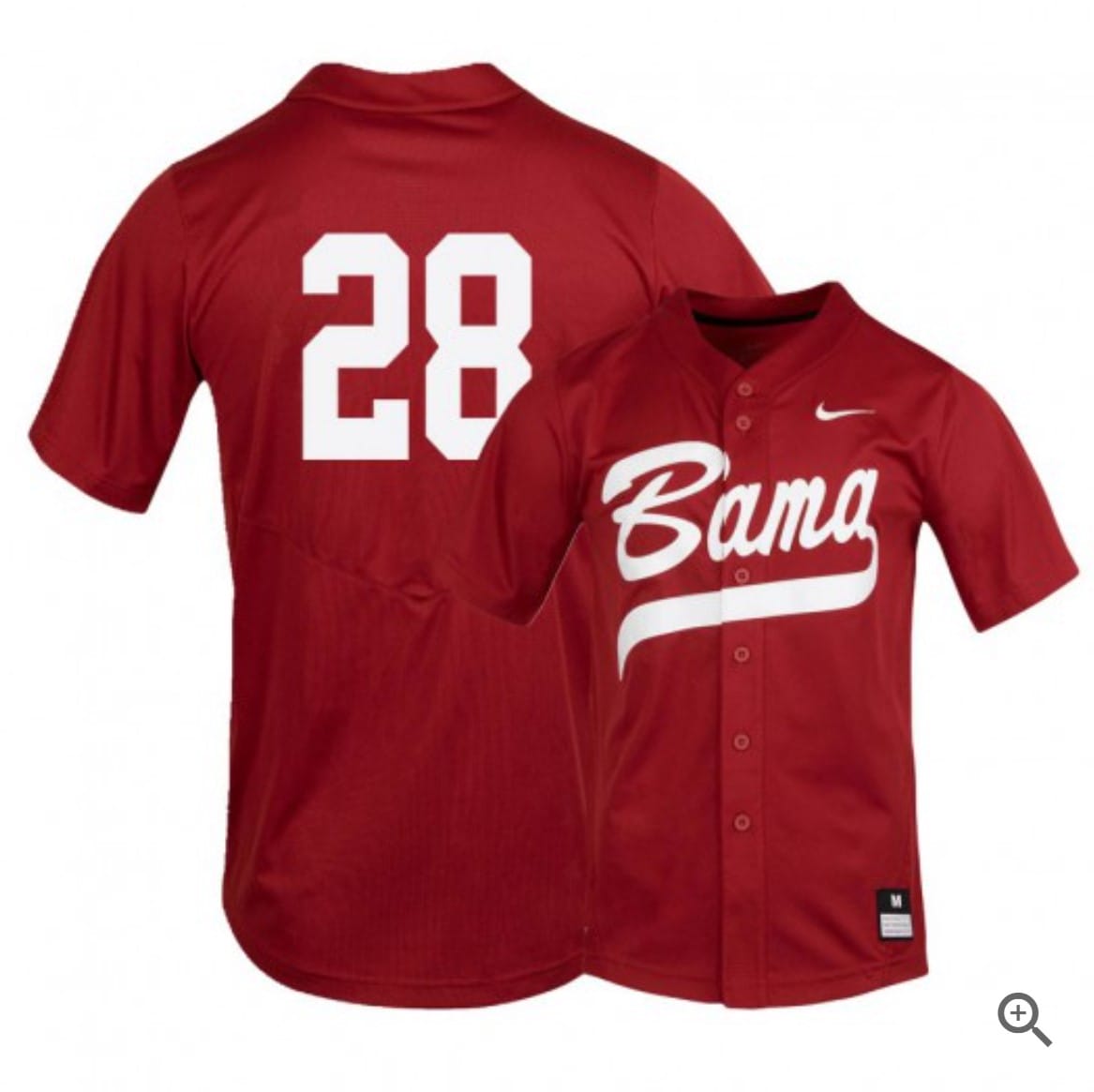 Gentry Tyler Jersey #28 Alabama Crimson Tide Baseball NCAA College Alumni Red