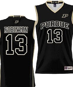 Glenn Robinson Jersey #13 Purdue Boilermakers NIL College Basketball Lightweight Black
