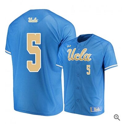 Garrett Mitchell Jersey #5 UCLA Bruins Baseball NCAA College Blue Alumni