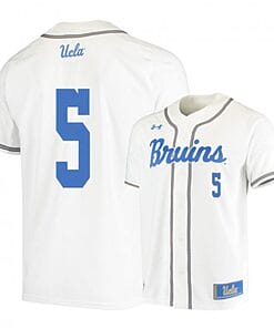 Garrett Mitchell Jersey #5 UCLA Bruins Baseball NCAA College White Alumni