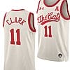 Gary Clark Jersey #11 Cincinnati Bearcats College Basketball White Throwback 70s